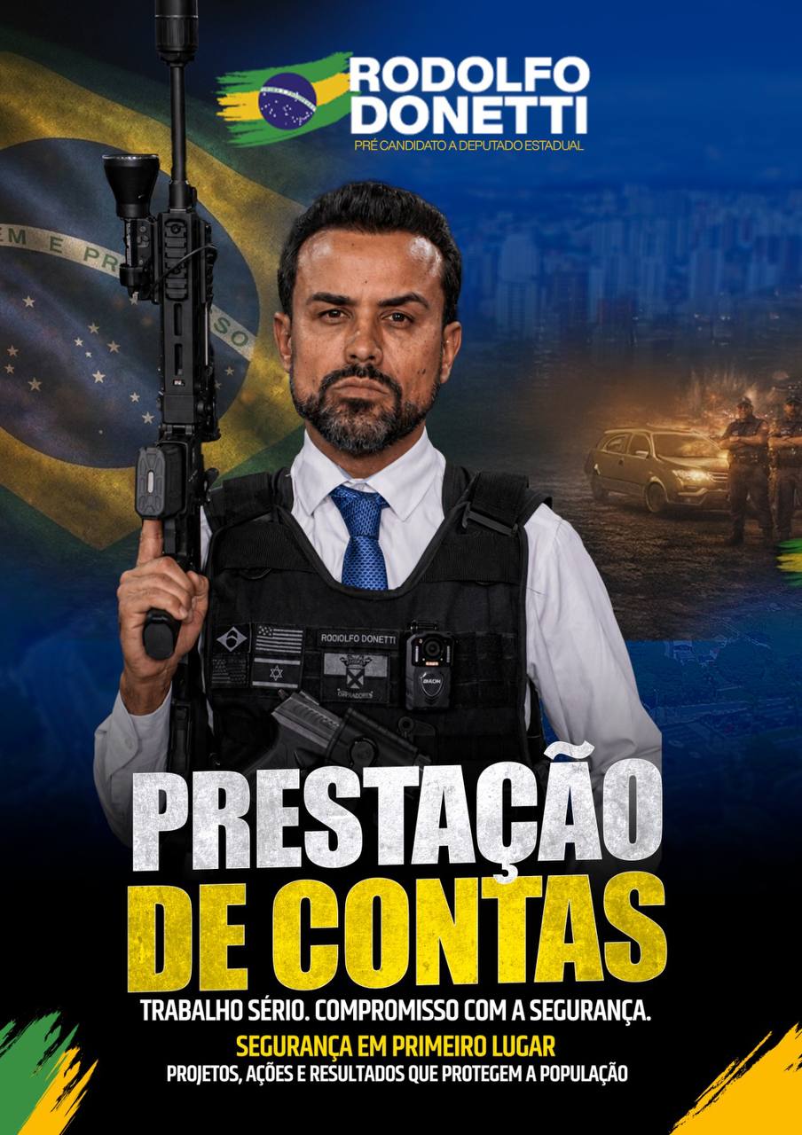 Prestação de contas — Rodolfo Donetti, slide 1